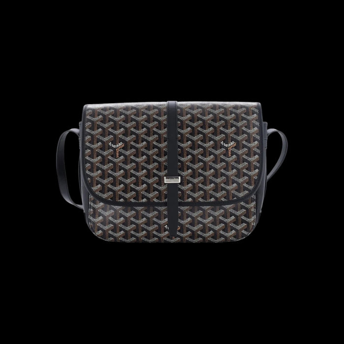Goyard Belvedere Black Messenger Bag