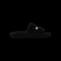 Balenciaga Furry Slides – Black