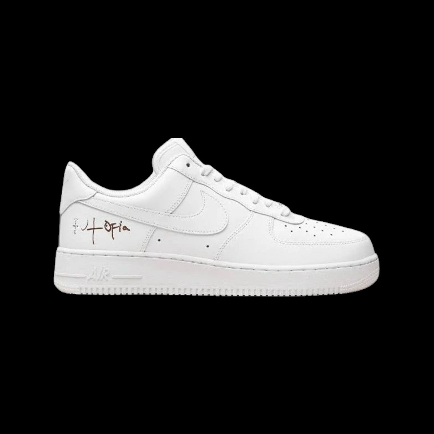 Cactus Jack & Utopia x Nike Air Force 1 White
