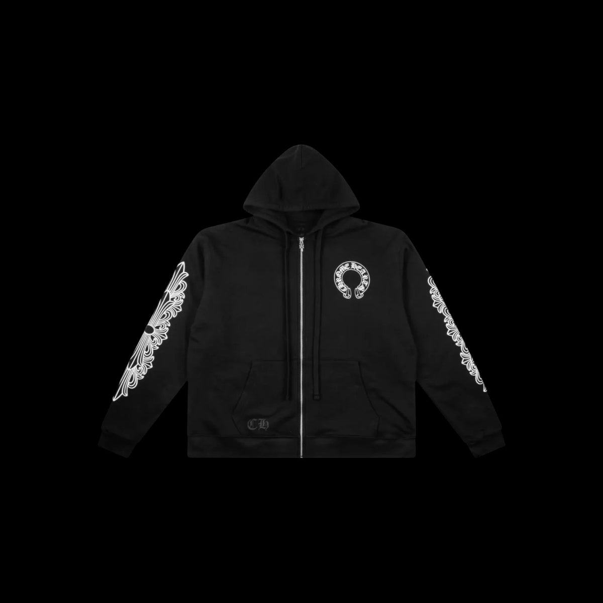 Chrome Hearts Zip Up Jacket Front