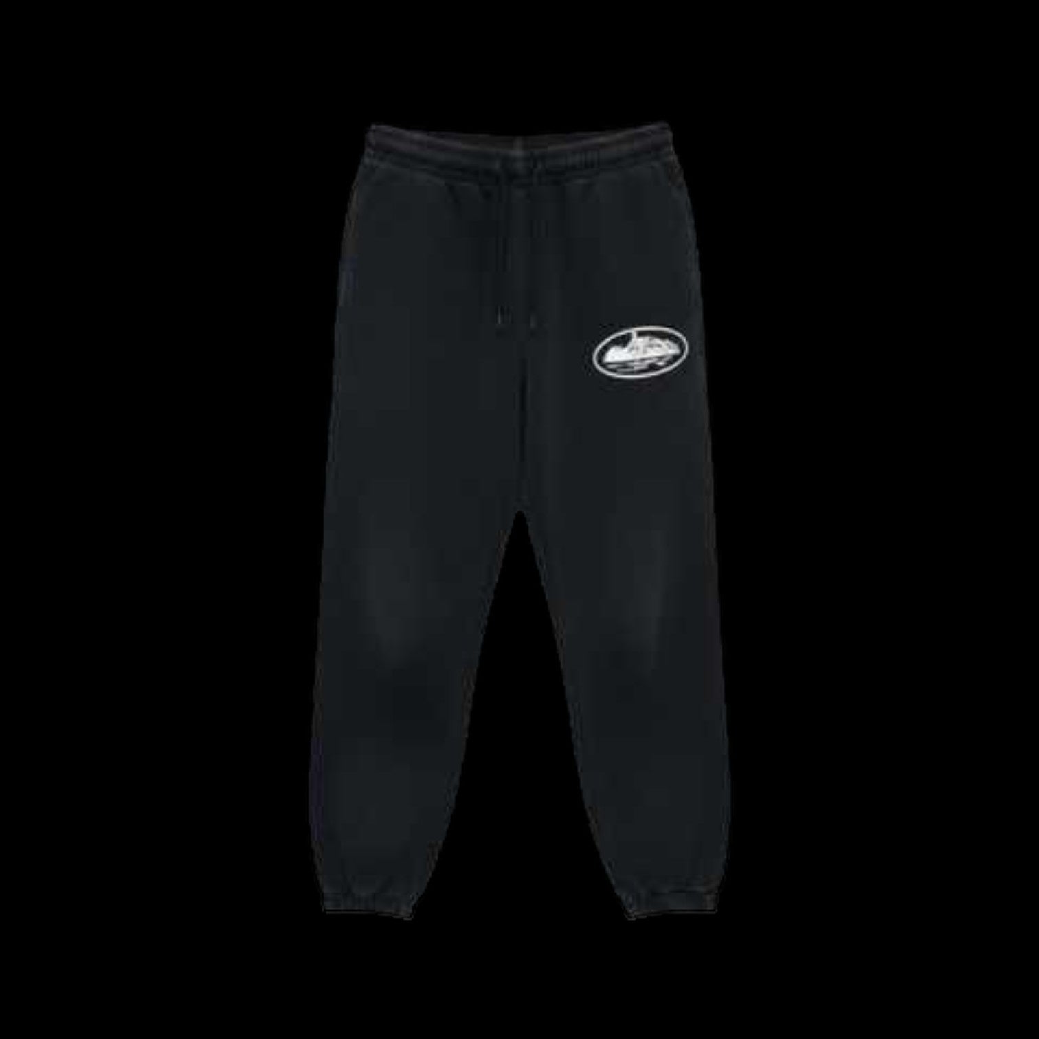 Corteiz Alcatraz Sweatpants Black