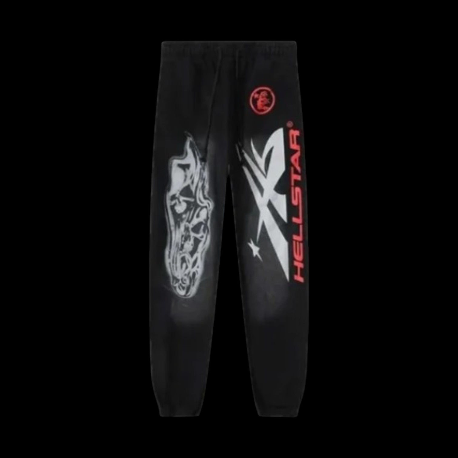 Hellstar Pants Black & Red