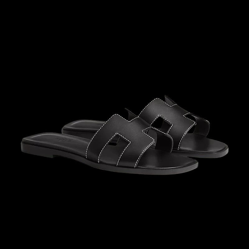 Hermes Flats Black