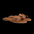Hermes Flats Brown
