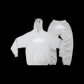 Corteiz Alcatraz Grey Hoodie Set