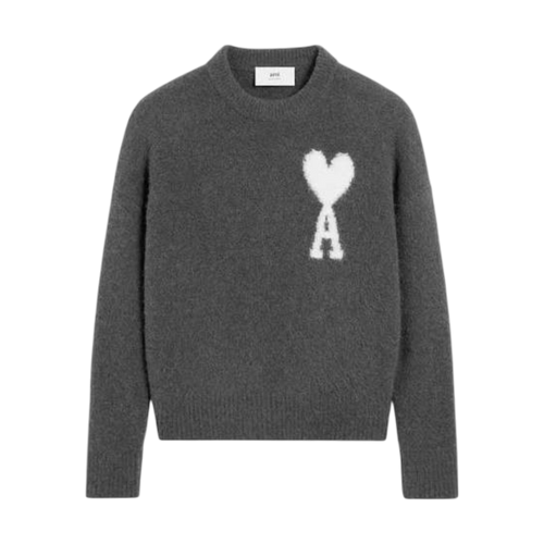 Ami Paris Sweater Gray
