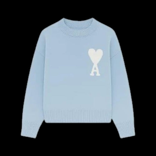 Ami Paris Sweater Light Blue