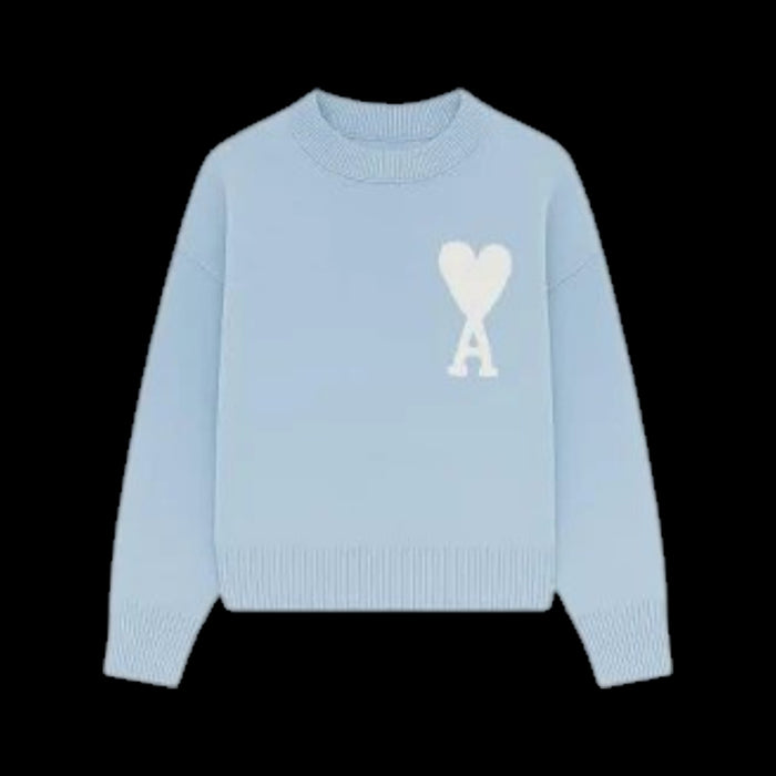 Ami Paris Sweater Light Blue