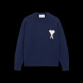 Ami Paris Sweater Navy Blue